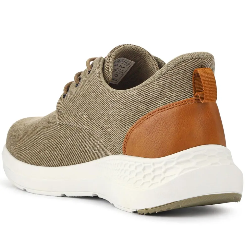Easy Step In Wide Fit Lightweight Trainers - Beige