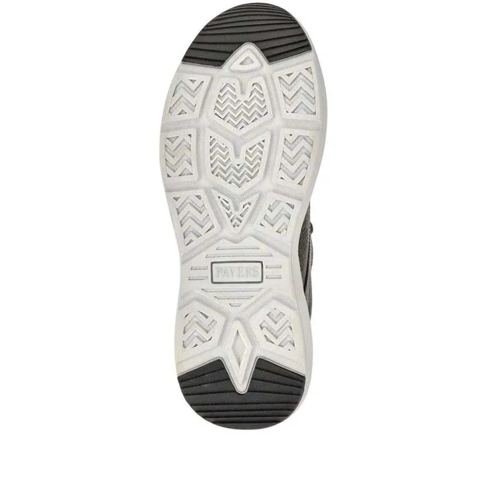 Easy Step In Wide Fit Lightweight Trainers - Grey