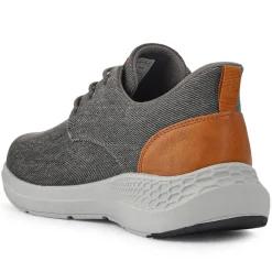 Easy Step In Wide Fit Lightweight Trainers - Grey