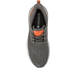 Easy Step In Wide Fit Lightweight Trainers - Grey