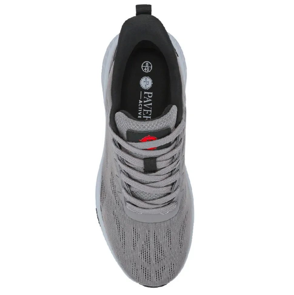 Easy Step In Wide Fit Memory Foam Trainers - Grey