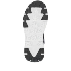 Easy Step In Wide Fit Memory Foam Trainers - Navy