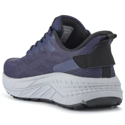 Easy Step In Wide Fit Memory Foam Trainers - Navy