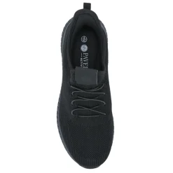 Easy Step In Wide Fit Trainers - Black