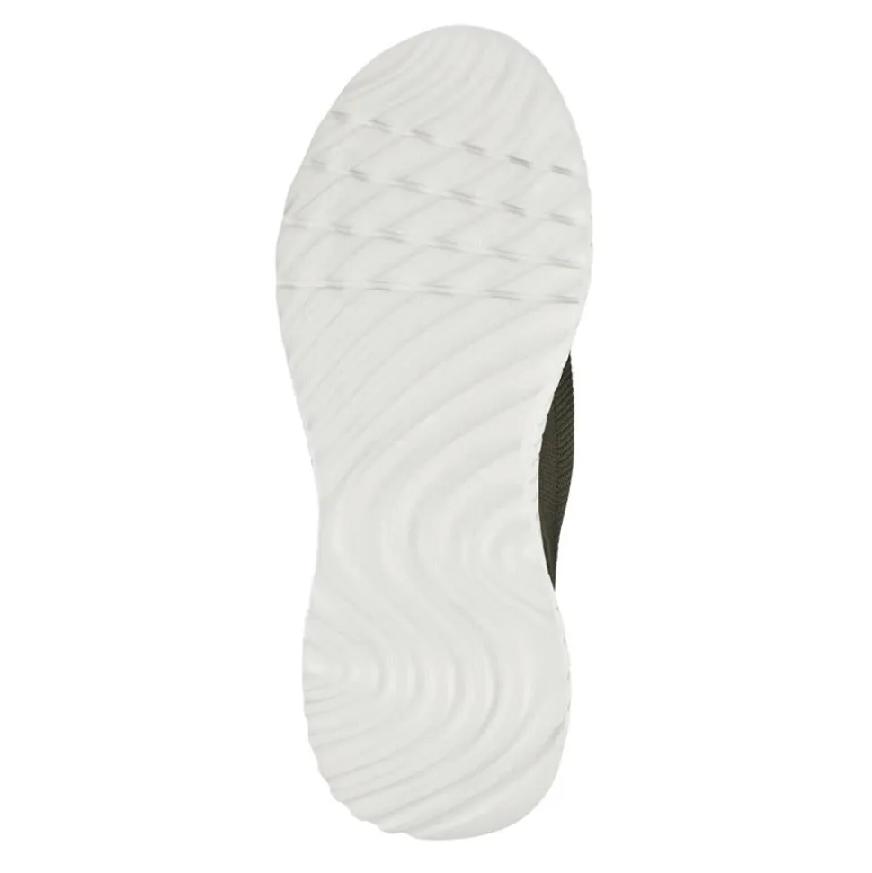 Easy Step In Wide Fit Trainers - Khaki