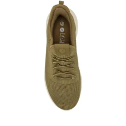 Easy Step In Wide Fit Trainers - Sand