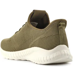 Easy Step In Wide Fit Trainers - Sand
