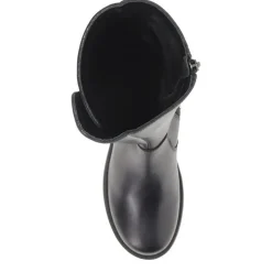 Edita Leather Calf Boots - Black
