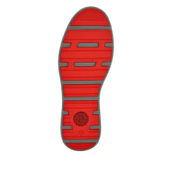 Elasticated Fabric Slip-Ons - Grey Multi