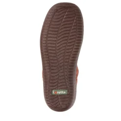 Elasticated Leather Slip-Ons - Tan