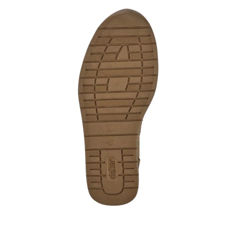 Elasticated Slip-On Shoes - Beige