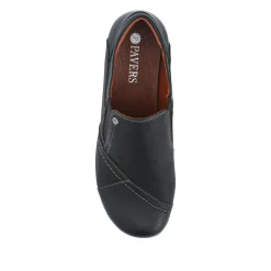 Elasticated Slip-On Shoes - Black