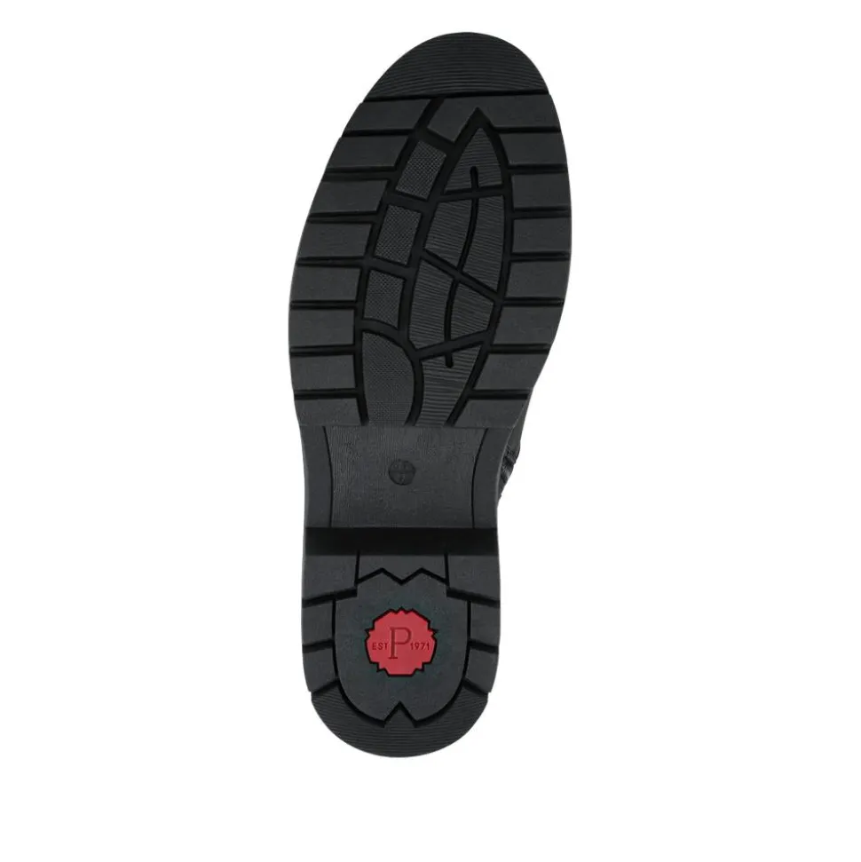 Elasticated Smart Slip On Boots - Black