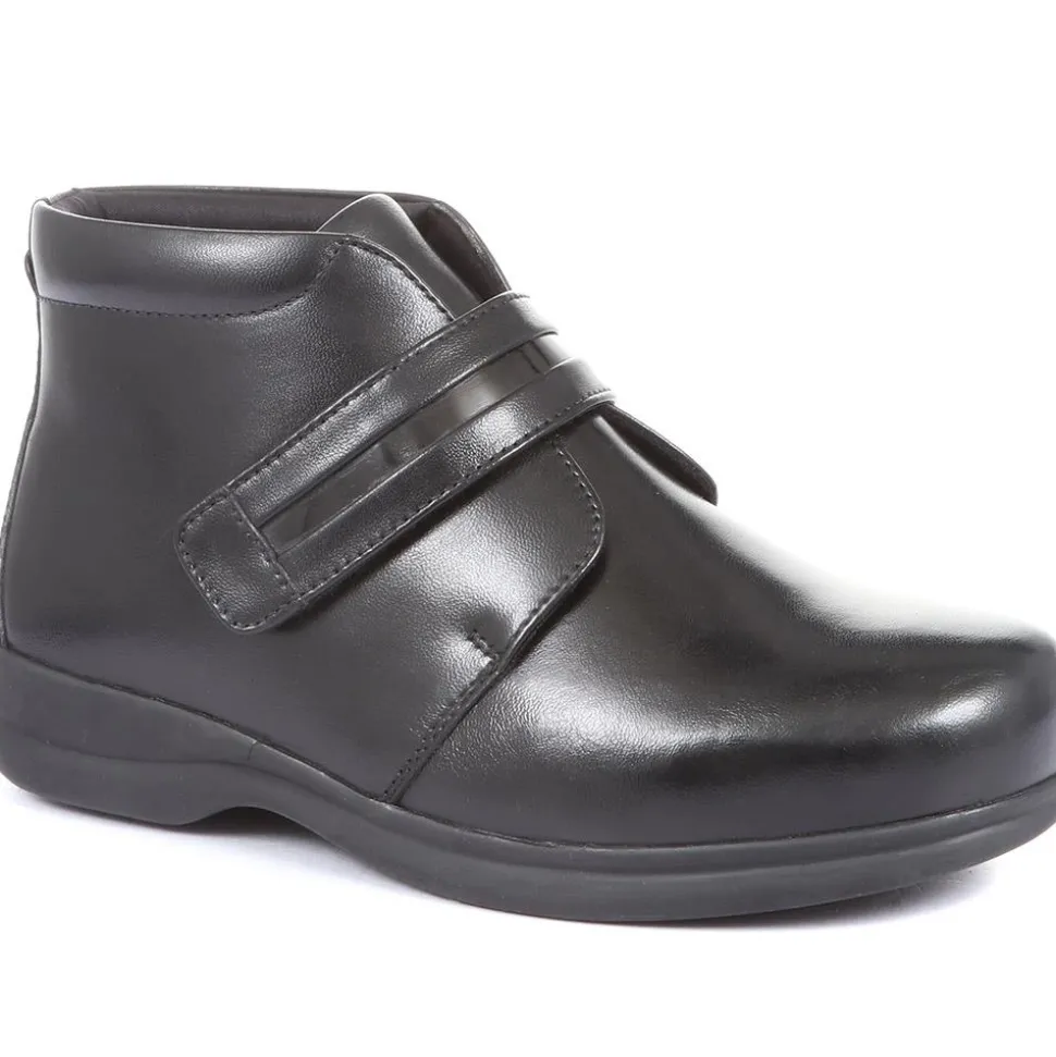 Elysa Touch Fastening Shoe - Black