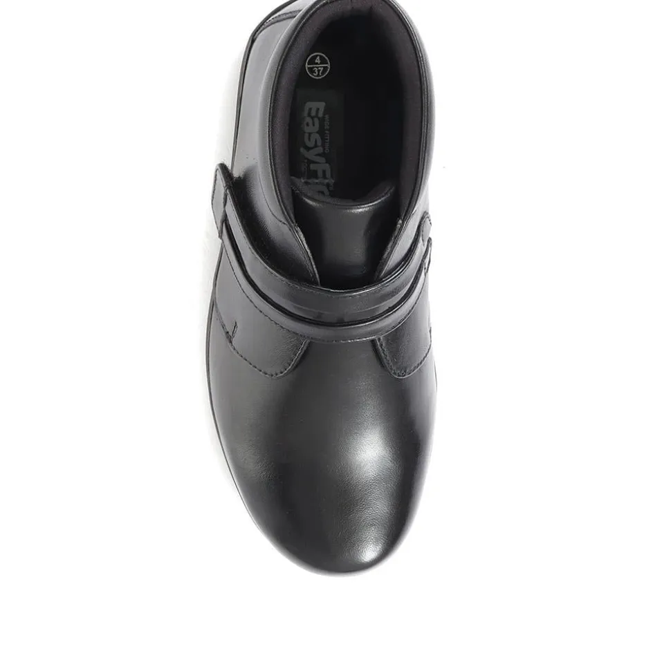 Elysa Touch Fastening Shoe - Black