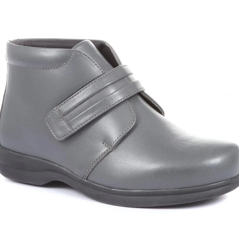 Elysa Touch Fastening Shoe - Grey