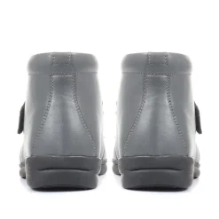 Elysa Touch Fastening Shoe - Grey