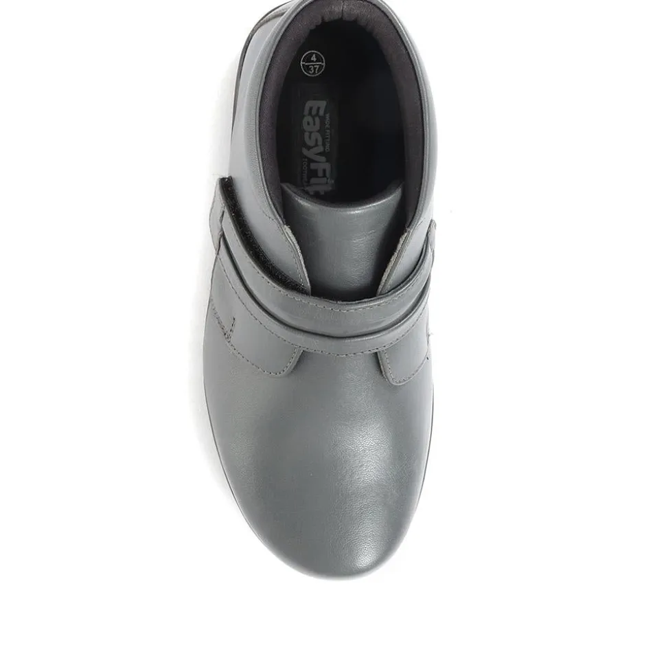 Elysa Touch Fastening Shoe - Grey