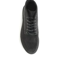 Embellished Ankle Boots - Black