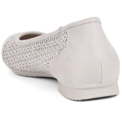 Embellished Pumps - Light Grey