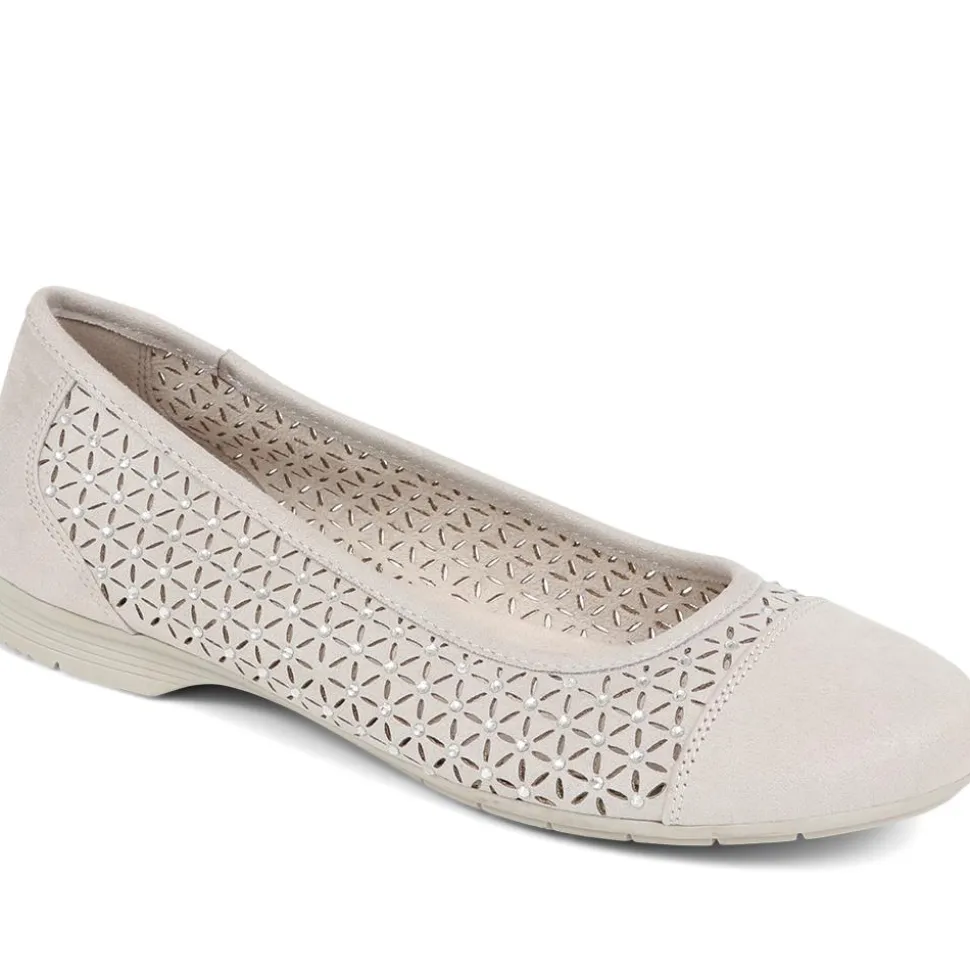 Embellished Pumps - Light Grey
