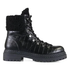 Essential Comfort Boots EE Fit - Black Croc