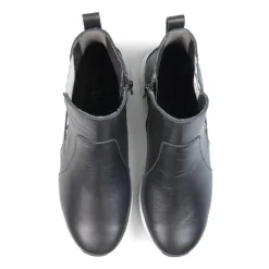 Essential Comfort Boots EE Fit - Black Leather