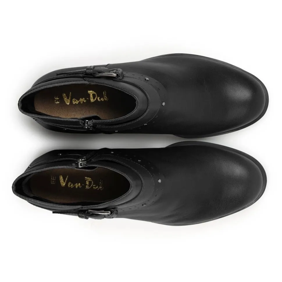 Essential Comfort Boots EE Fit - Black Leather