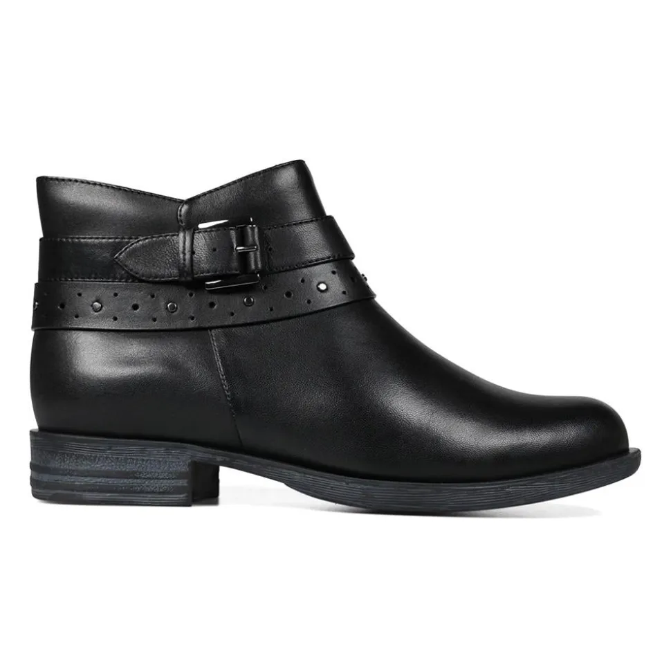 Essential Comfort Boots EE Fit - Black Leather