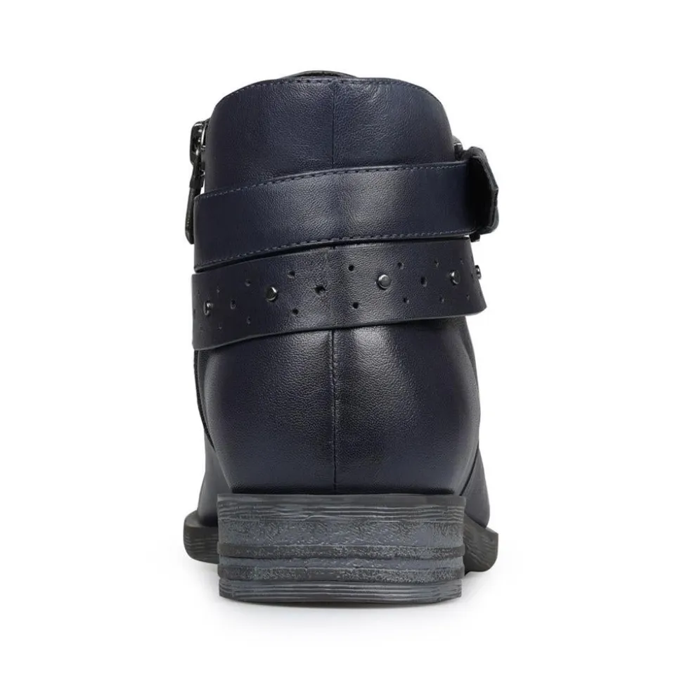 Essential Comfort Boots EE Fit - Midnight Leather