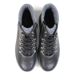 Essential Comfort Boots EE Fit - Navy Leather
