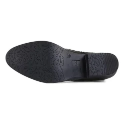 Essential Comfort Boots E Fit - Black Tumbled Leather