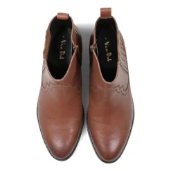Essential Comfort Boots E Fit - Tan Tumbled Leather