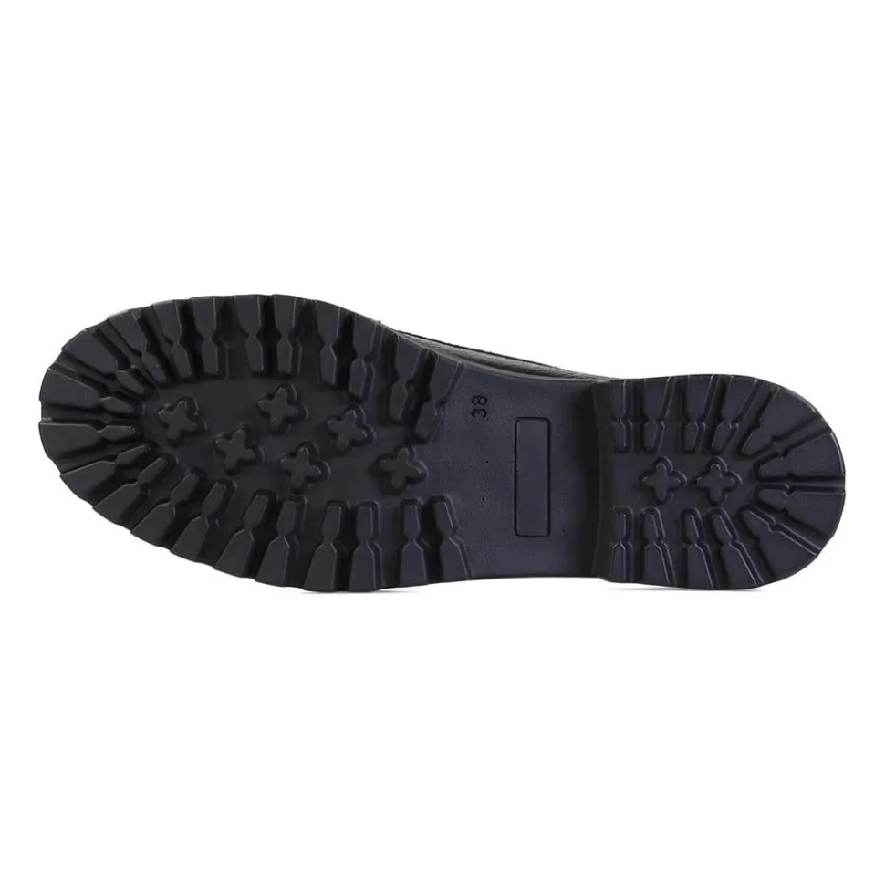 Essential Comfort Flats - Black Crinkle Patent