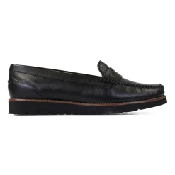 Essential Comfort Flats - Black Leather