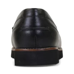 Essential Comfort Flats - Black Leather