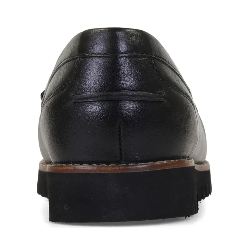 Essential Comfort Flats - Black Leather