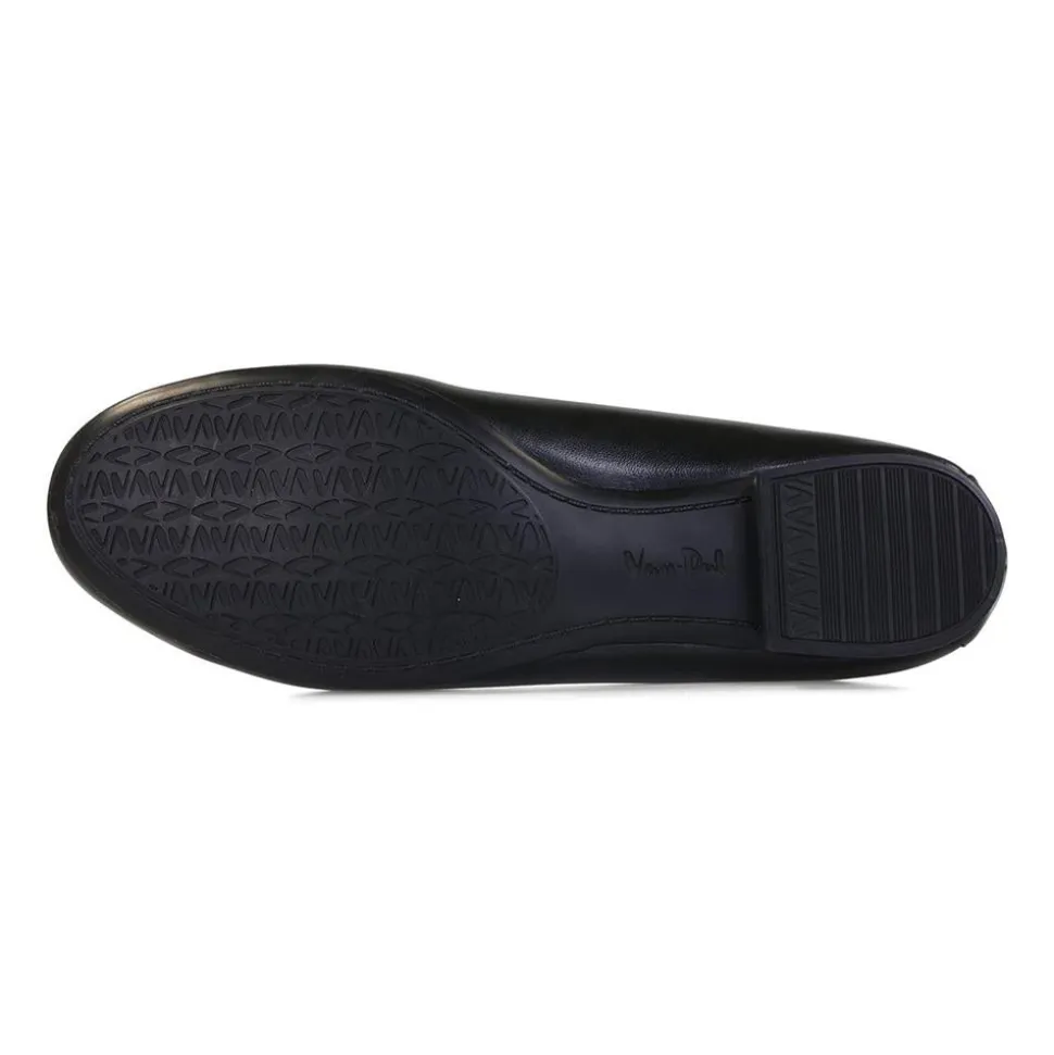 Essential Comfort Flats - Black Leather