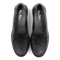 Essential Comfort Flats - Black Leather