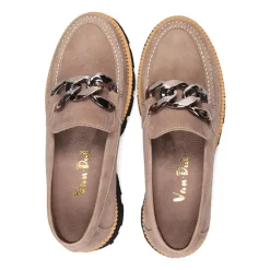 Essential Comfort Flats E Fit - Taupe Nubuck