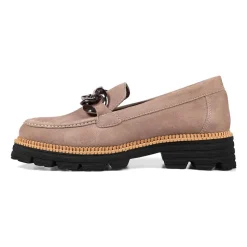Essential Comfort Flats E Fit - Taupe Nubuck
