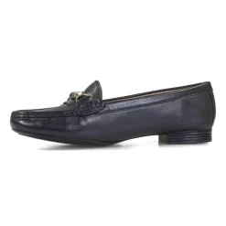 Essential Comfort Flats - Midnight Leather