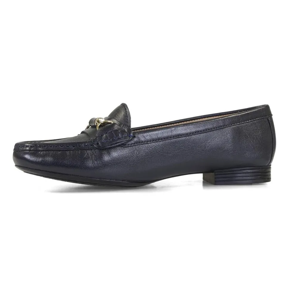 Essential Comfort Flats - Midnight Leather