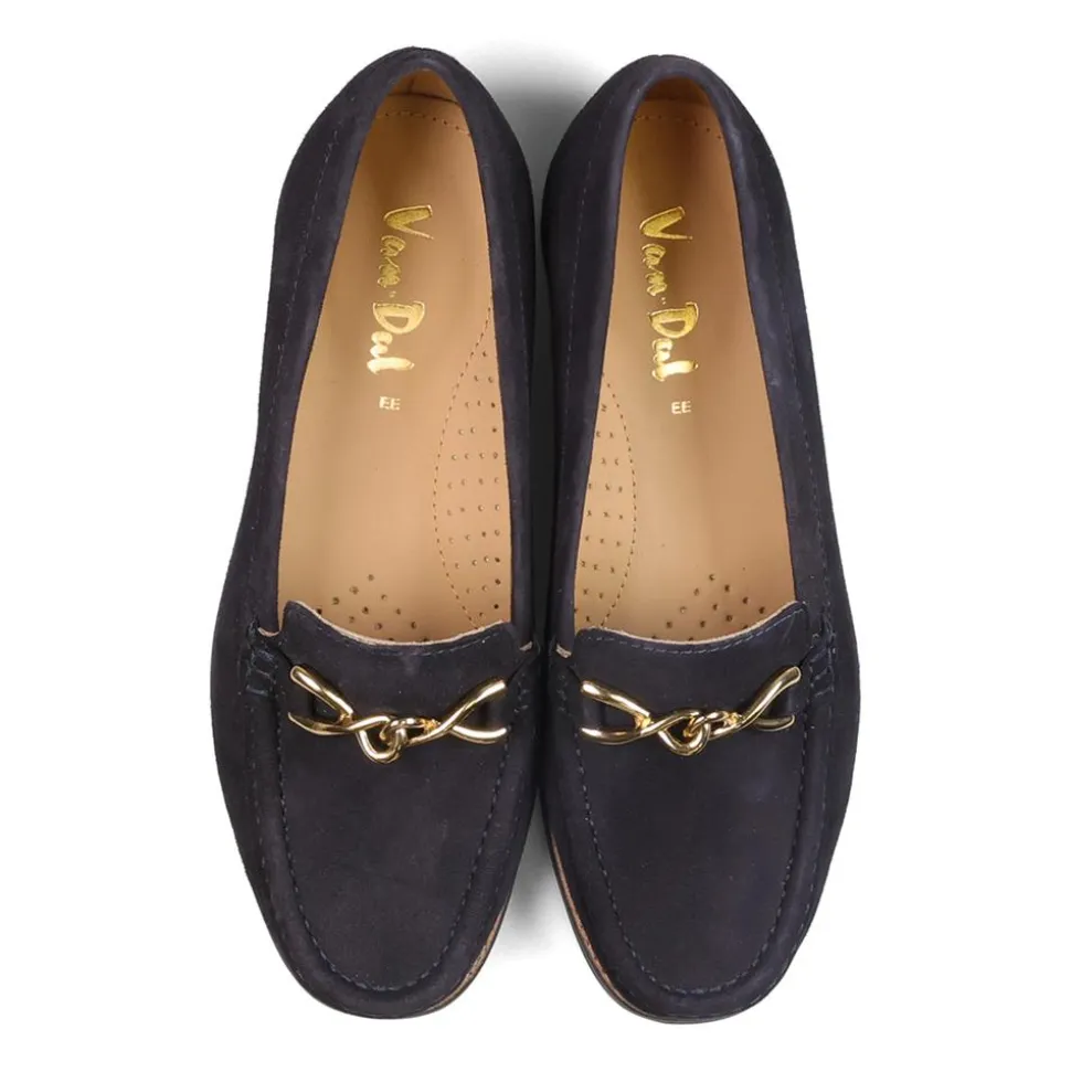 Essential Comfort Flats - Midnight Suede
