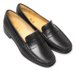 Essential Comfort Flats Multi Fit - Black Leather