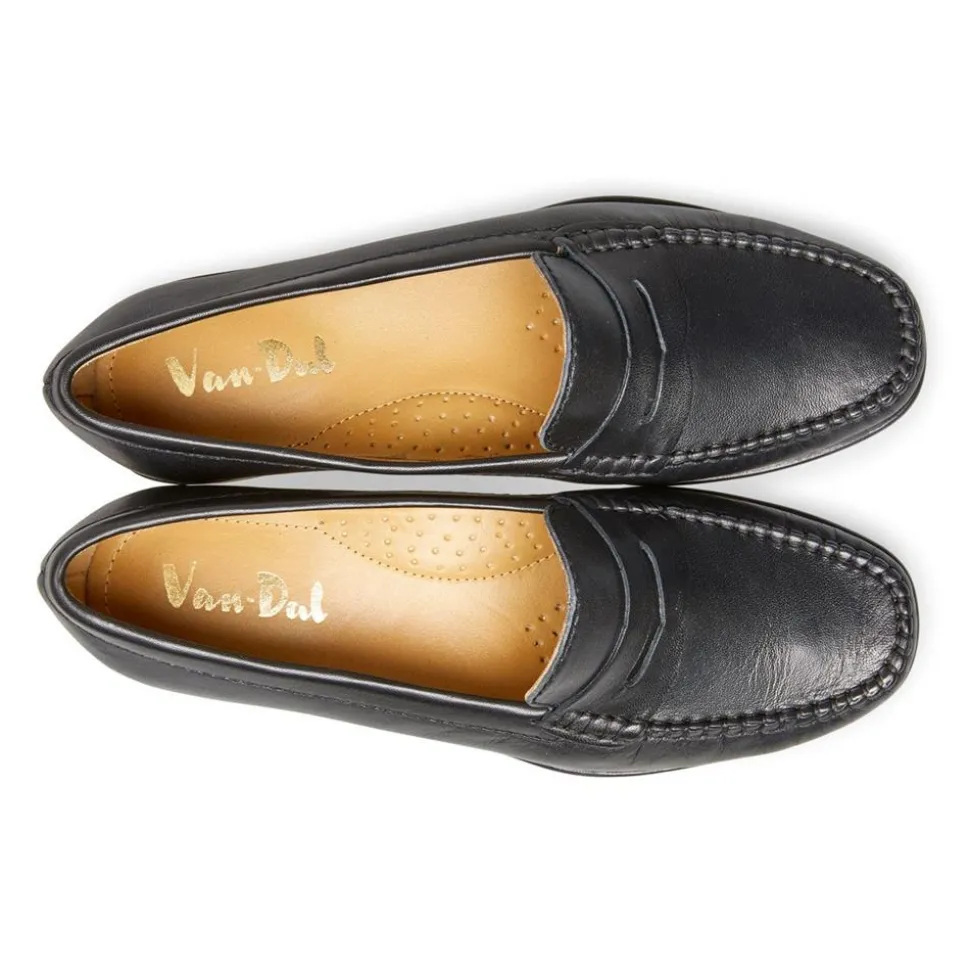 Essential Comfort Flats Multi Fit - Black Leather