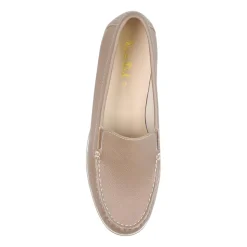 Essential Comfort Flats - Mushroom Leather