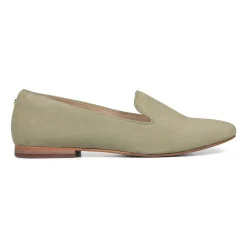 Essential Comfort Flats - Spring Green Suede