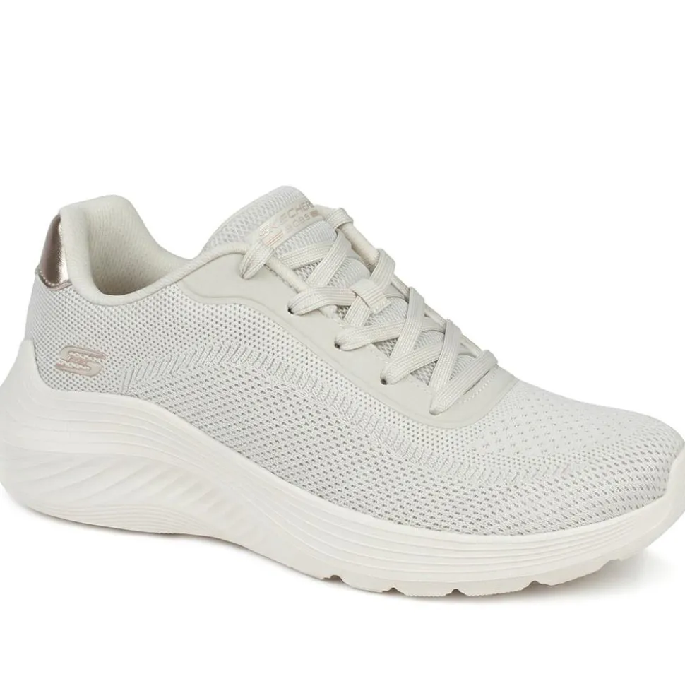 Everyday Comfort Lace Up Trainer - Off White