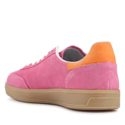 Extra-Cushioned Leather Trainers - Pink